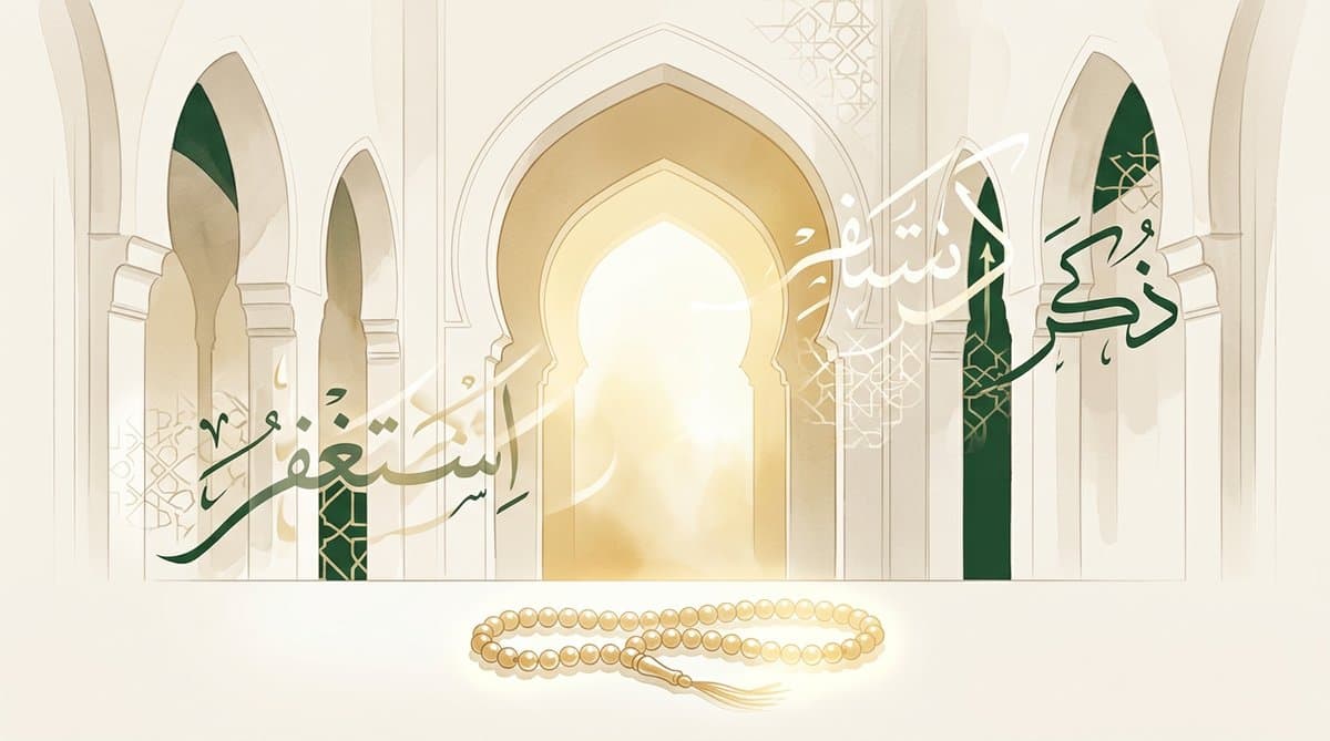 أذكار بعد الصلاة (Dhikr après prière): دليلك للسكينة والفضل