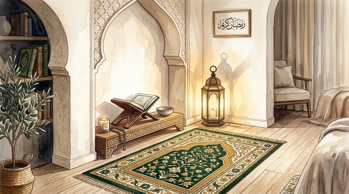 Prier Tarawih à la maison : Guide spirituel & pratique