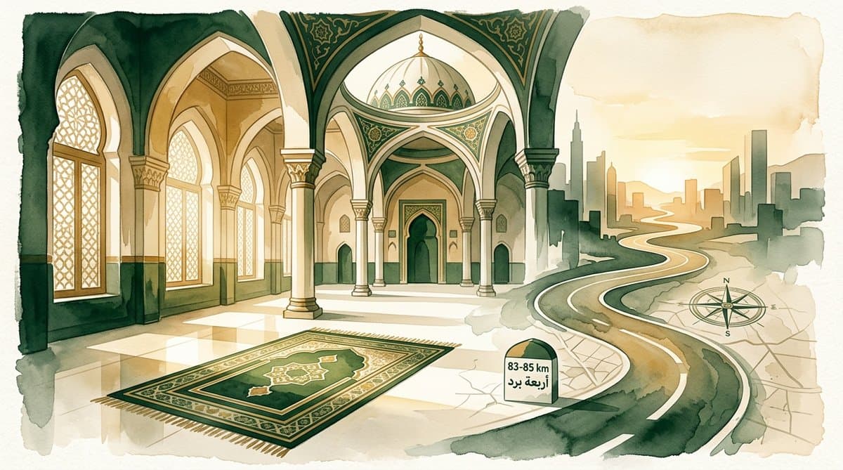 صلاة المسافر: دليلك الكامل لأحكام القصر والجمع